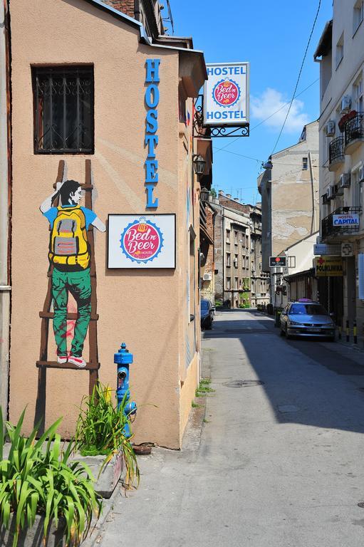 Hostel Bed N Beer Belgrado Exterior foto
